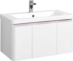 Акватон Тумба под раковину Шерилл 85 белая – фотография-1